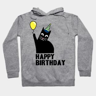 Happy Birthday Geburtstag Katzen Papa Shirt Katze Hoodie